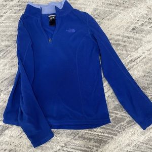 Size small north face blue fleece